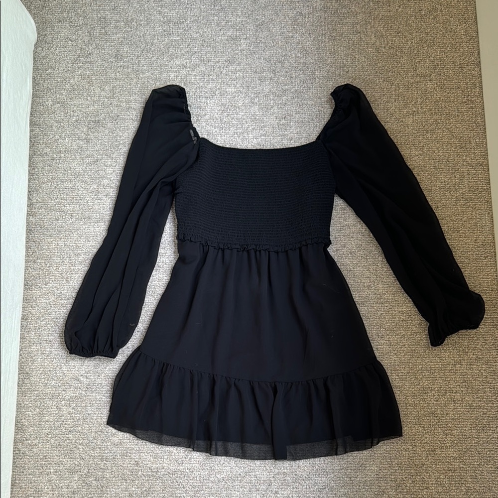 Aritzia Black Mini Dress